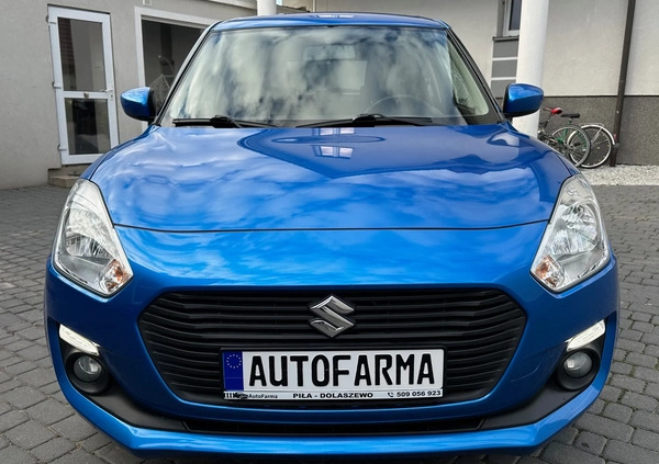 Suzuki Swift cena 49900 przebieg: 54200, rok produkcji 2020 z Bisztynek małe 704